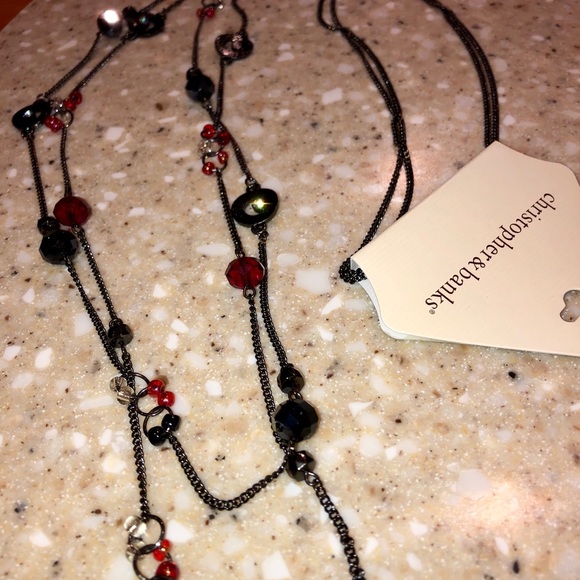 🌈 New! Christopher & Banks Necklace - Picture 3 of 4